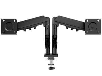 A4Tech Nosilec Za Dva Monitorja (Komplet S Podstavkom) DualForce