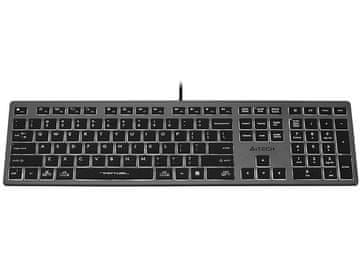 A4Tech Tipkovnica Fstyler FX60H (Z Belo Osvetlitvijo Ozadja)