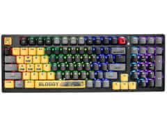 A4Tech Mehanska tipkovnica Bloody S98 USB Sports Lime