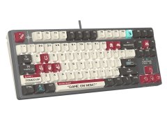 A4Tech Mehanična Tipkovnica Bloody S87 Rdeči Pikseli USB