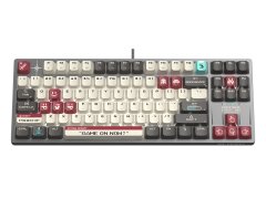 A4Tech Mehanična Tipkovnica Bloody S87 Rdeči Pikseli USB