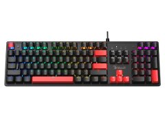 A4Tech Mehanska Tipkovnica Bloody S520N Ognjeno Črna(BLMS Red Plus Switch)