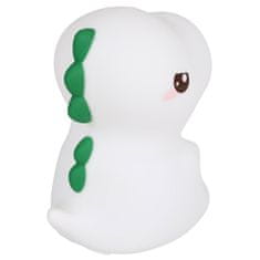sarcia.eu Mary's Silikonska LED nočna lučka, dinozaver T-REX, za spanje za otroško sobo, USB topla RGB lučka