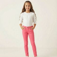 sarcia.eu Roza ozke hlače za deklice, udobne hlače za deklice, bombaž