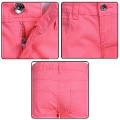 sarcia.eu Roza ozke hlače za deklice, udobne hlače za deklice, bombaž
