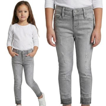 sarcia.eu Sive raztrgane kavbojke za dekleta, udobne hlače za dekleta 122