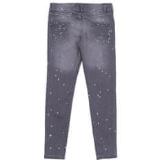 sarcia.eu Sive hlače iz džinsa s pikami za deklice, udobne hlače za deklice