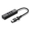 Premium adapter USB-A/C do 4x USB-A 3.0 5Gbps, 0,15m