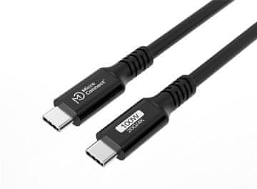MicroConnect Premium kabel USB C-C 3.2 Gen2x2, 8m 100W, 20Gbps, 4K60Hz