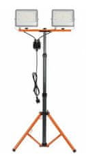 master LED LED reflektor 2x50W +stojalo 5000K 10000lm IP65 – komplet Germi