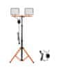 master LED LED reflektor 2x50W +stojalo 5000K 10000lm IP65 – komplet Germi