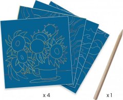 Djeco Slike Vincenta Van Gogha, ki jih je mogoče izpraskati