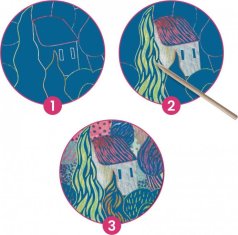 Djeco Slike Vincenta Van Gogha, ki jih je mogoče izpraskati