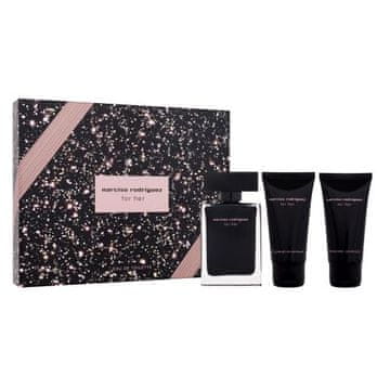 Narciso Rodriguez For Her Set toaletna voda 50 ml + losjon za telo 50 ml + gel za prhanje 50 ml za ženske