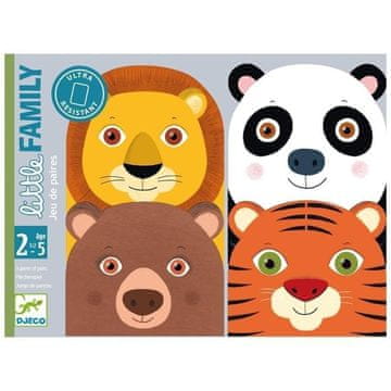 Djeco Igra s kartami za najmlajše Male družine