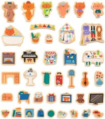 Djeco Hiša z magneti