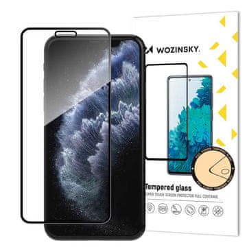 WOZINSKY Wozinsky super trpežno kaljeno steklo Full Glue za celoten zaslon z okvirjem Case Friendly Apple iPhone 11 Pro / iPhone XS / iPhone X črno