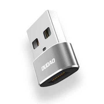 DUDAO Dudao adapter prehod iz USB Type-C na USB črn (L16AC black)