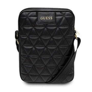 Guess Torba Guess Quilted za tablico 10'' - črna