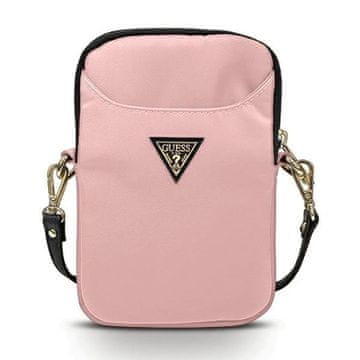 Guess Torba Guess Nylon Triangle Logo - roza