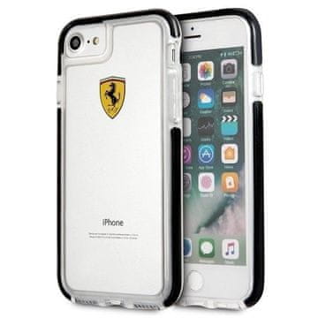 Ferrari Ovitek Ferrari Shockproof za iPhone 7 / 8 / SE 2020 / SE 2022 - prosojno črno