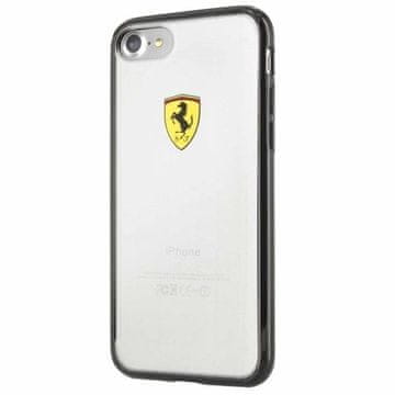 Ferrari Ohišje Ferrari Racing Shield za iPhone 7 / 8 / SE 2020 / SE 2022 - prosojno črno