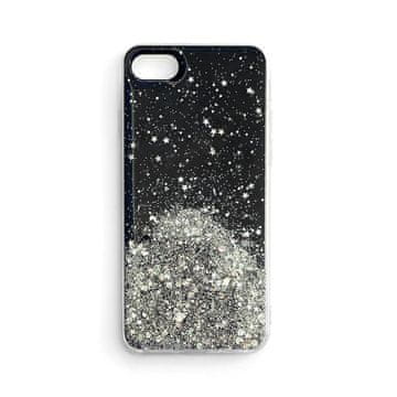 HURTEL Star Glitter etui pokrowiec do iPhone 13 Pro bleščeča brokatna obloga črna
