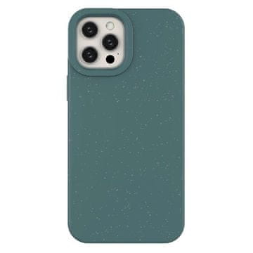 HURTEL Eco Case etui za iPhone 12 Pro Max silikonski ovitek ohišje za telefon zeleno