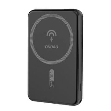DUDAO Brezžična powerbanka Dudao K14S USB-C / MagSafe 20W 5000mAh - črna