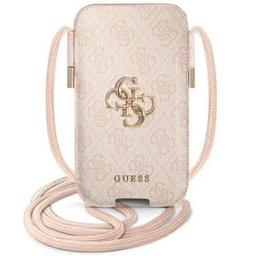 Guess Torba Guess 4G Big Metal Logo 6.7'' - roza