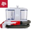 Dirt Devil DD1005 globinski čistilec madežev, 2 nastavka, 330W, belo-rdeč