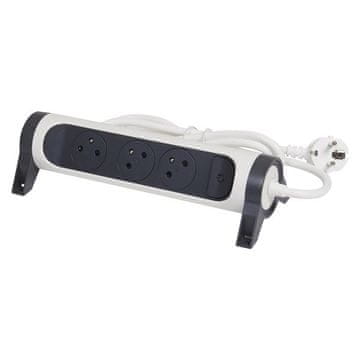 LEGRAND Podaljševalni kabel s stikalom, 3 vtičnice, 3 m