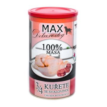 MAX Deluxe 3/4 piščanca z mišičnim mesom 1200 g
