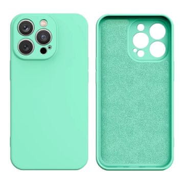 HURTEL Silikonska torbica etui Xiaomi Redmi Note 11 Pro 5G / 11 Pro / 11E Pro silikonski ovitek mint zelena