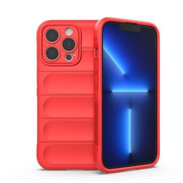 HURTEL Magic Shield Case etui za iPhone 13 Pro fleksibilna oklepna torbica rdeča