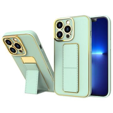 HURTEL Nov etui za iPhone 12 Pro z oporo za stojalo, zelen