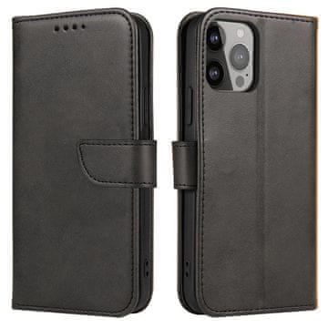 HURTEL Magnet Case etui TCL 30E pokrowiec z klapką portfel podstawka czarne