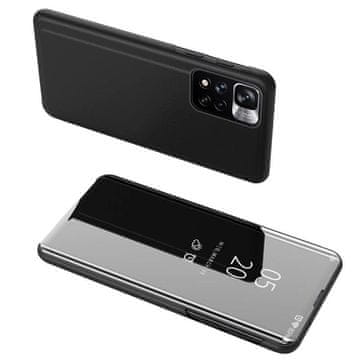 HURTEL Clear View Case etui Realme 10 pokrowiec z klapką czarne