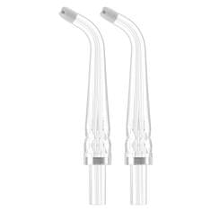 Oclean Nadomestne šobe za ustno prho N20-A10 prozorne 2 kosa