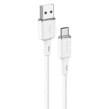 slomart Acefast kabel USB - USB Tip C 1,2m, 3A bel (C2-04 white)