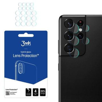 slomart Steklo za kamero 3mk Lens Protection hibridno za Samsung Galaxy S21 Ultra 5G