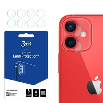 slomart Steklo za kamero 3mk Lens Protection hibridno za iPhone 12 Mini