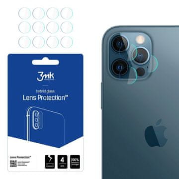 slomart Zaščitno steklo za kamero 3mk Lens Protection hibridno za iPhone 12 Pro