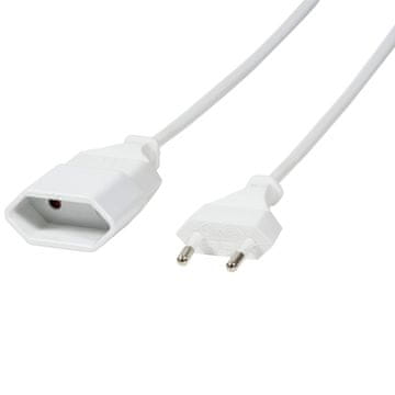 LogiLink Podaljšek Neozemljen Euro White 3m