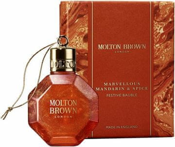 Molton Brown Marvellous Mandarin & Spice Praznični bombonček (gel za kopel in prhanje) 75 ml