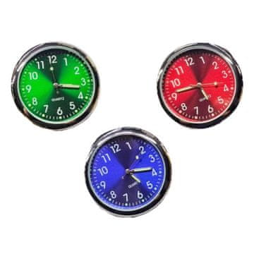 HOME & MARKER® Vintage svetleča avtomobilska ura 40 mm, aluminijeva zlitina, 3 kosi | LITTIME