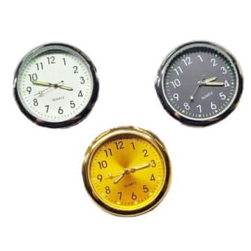 HOME & MARKER® Vintage svetleča avtomobilska ura 40 mm, aluminijeva zlitina, 3 kosi | LITTIME