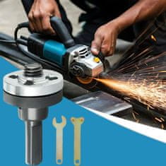 Vixson Komplet adapterjev za kotno brusilko, večnamenska uporaba, trpežna kovina | GRINDROD