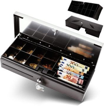 Olympia Blagajna olympia hs-170s 460x170x100 mm z odklopnim zgornjim delom 947990035