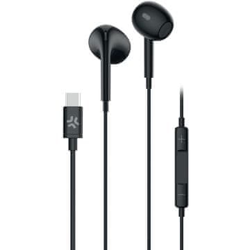 Celly UP1300 Stereo Headset Drop USB-C Black